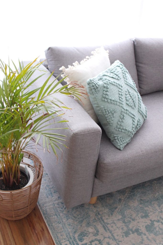 Habitat How To Style Your Sofa For Summer, What Colour Cushions For A Light Grey Sofa